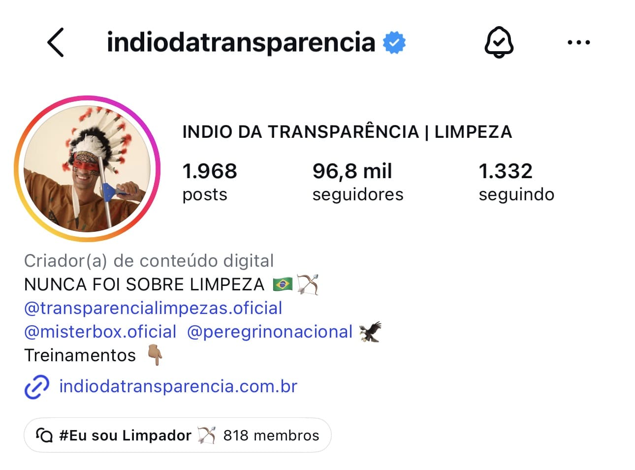 Índio da Transparência