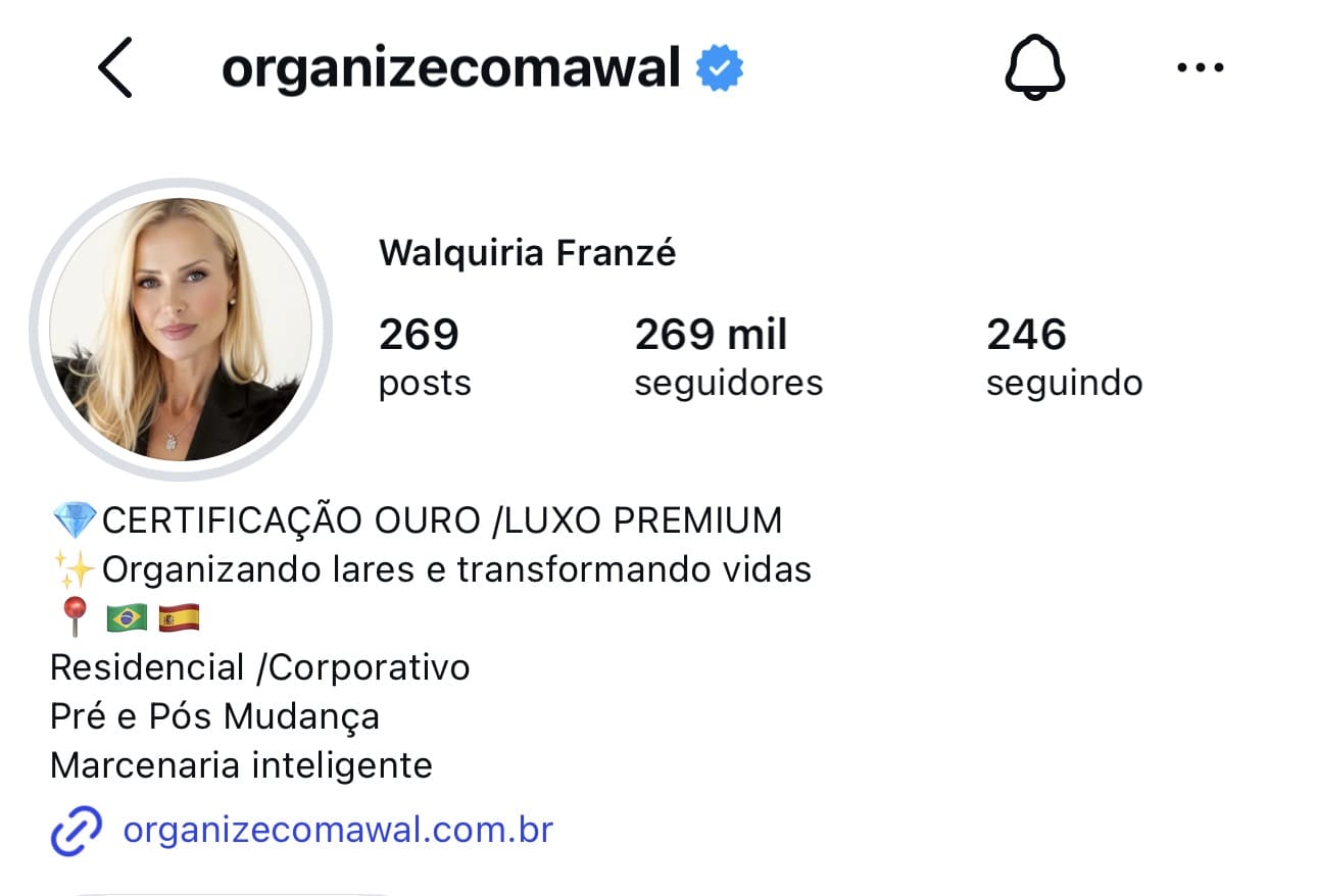 Organize com a Wal